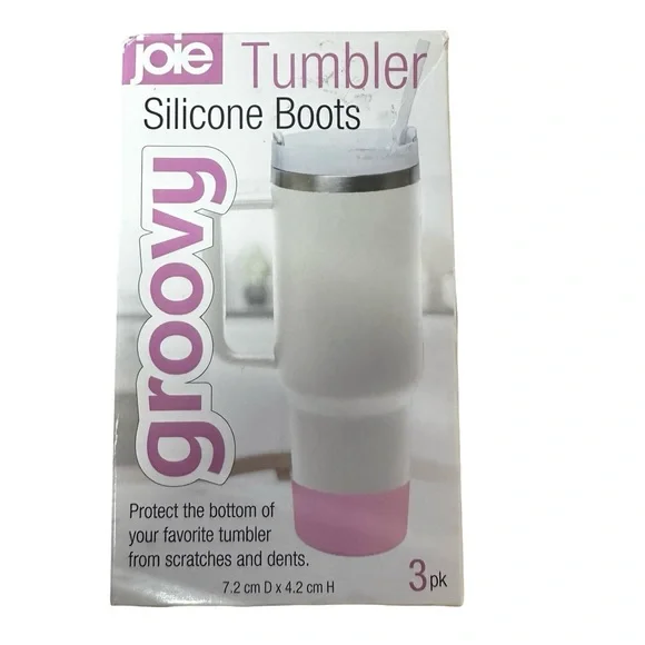 Joie Groovy Tumbler Silicone Boots 3 pk - Picture 1 of 3